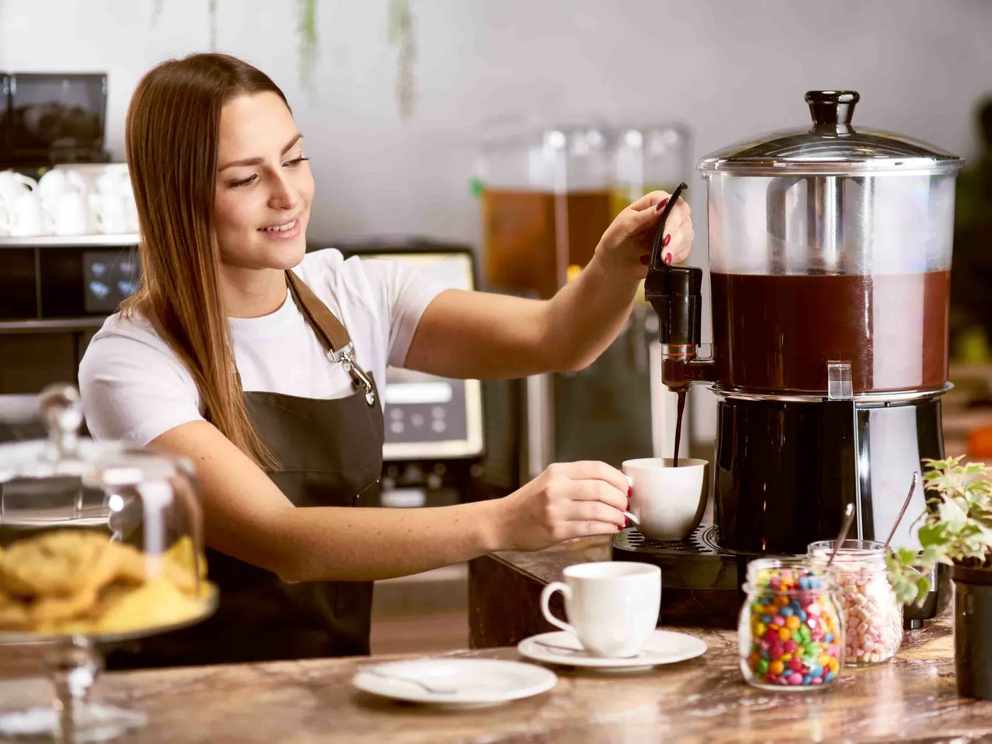 How a hot chocolate dispenser can boost revenue year-round | Electrolux  Professional
