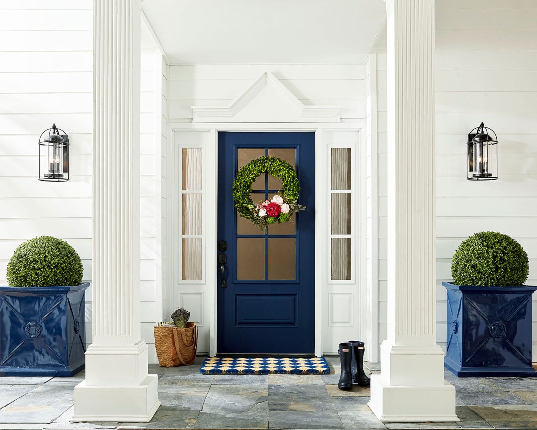 How to Refresh Your Front Door - How to Decorate
