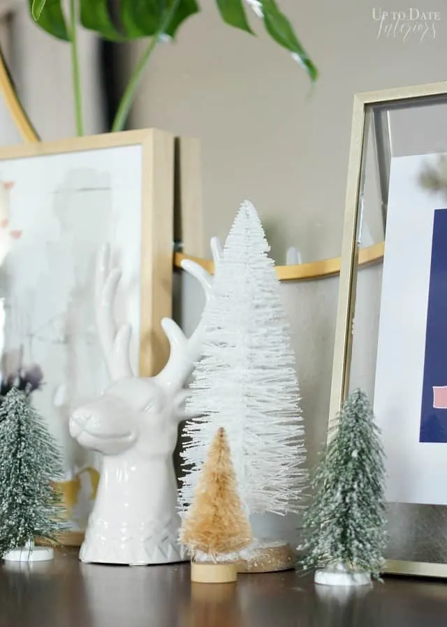 How to Set Up a Bright, Colorful, and Eclectic Christmas Vignette -