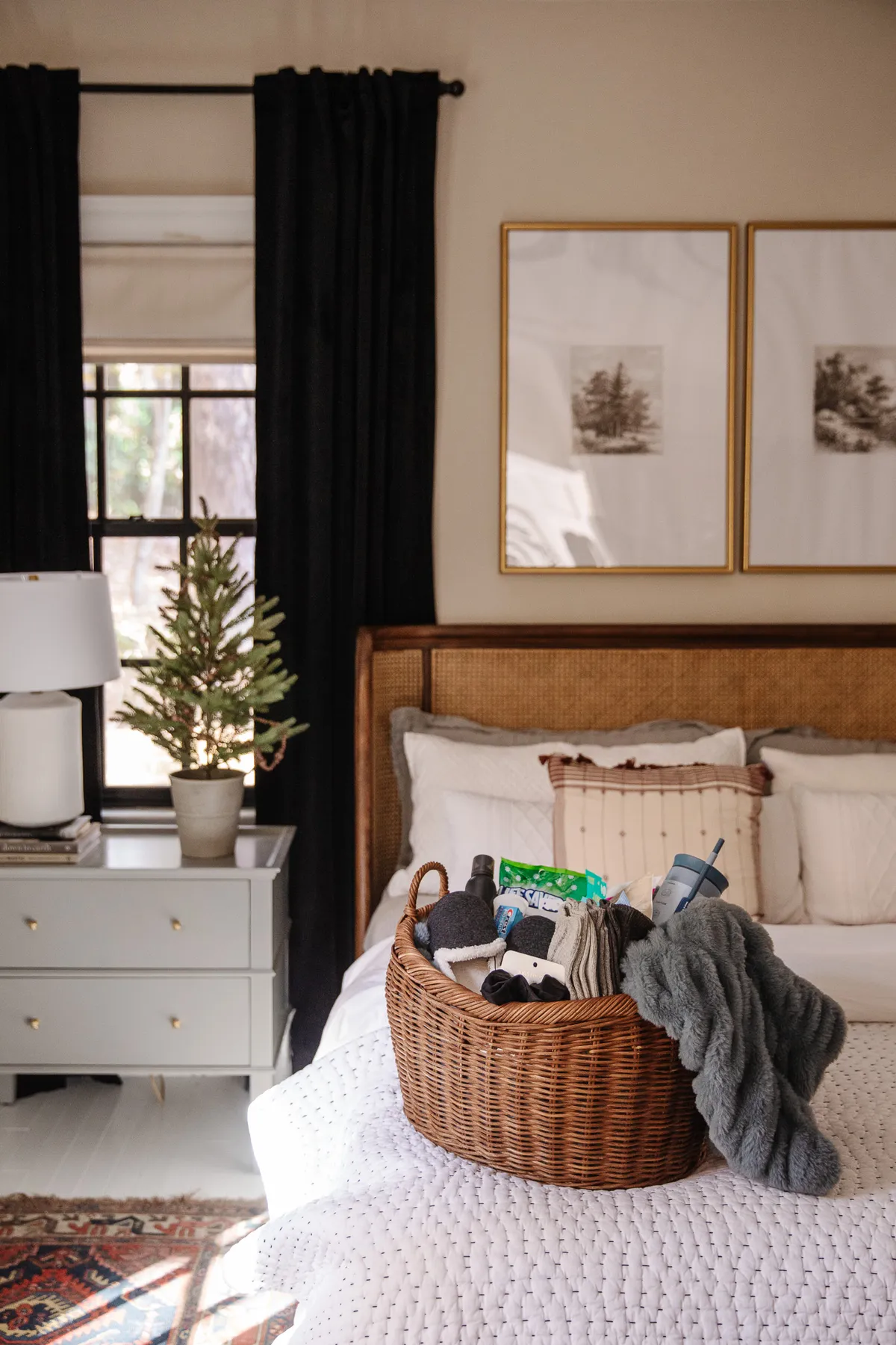 How to Turn Any Room into a Guest Room for the Holidays - Chris Loves Julia