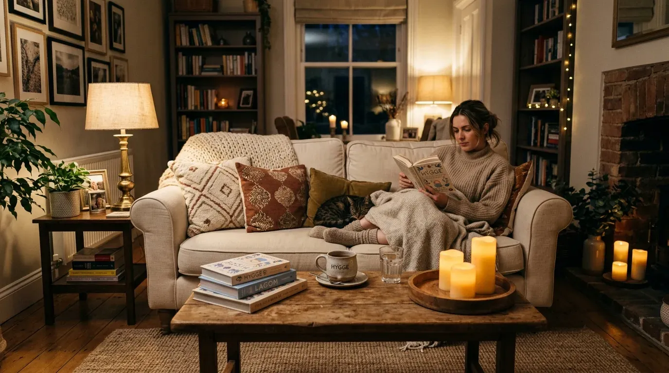 Hygge Living Room Ideas to Instantly Warm Small Homes 2026 |  CompactDecorHub | CompactDecorHub