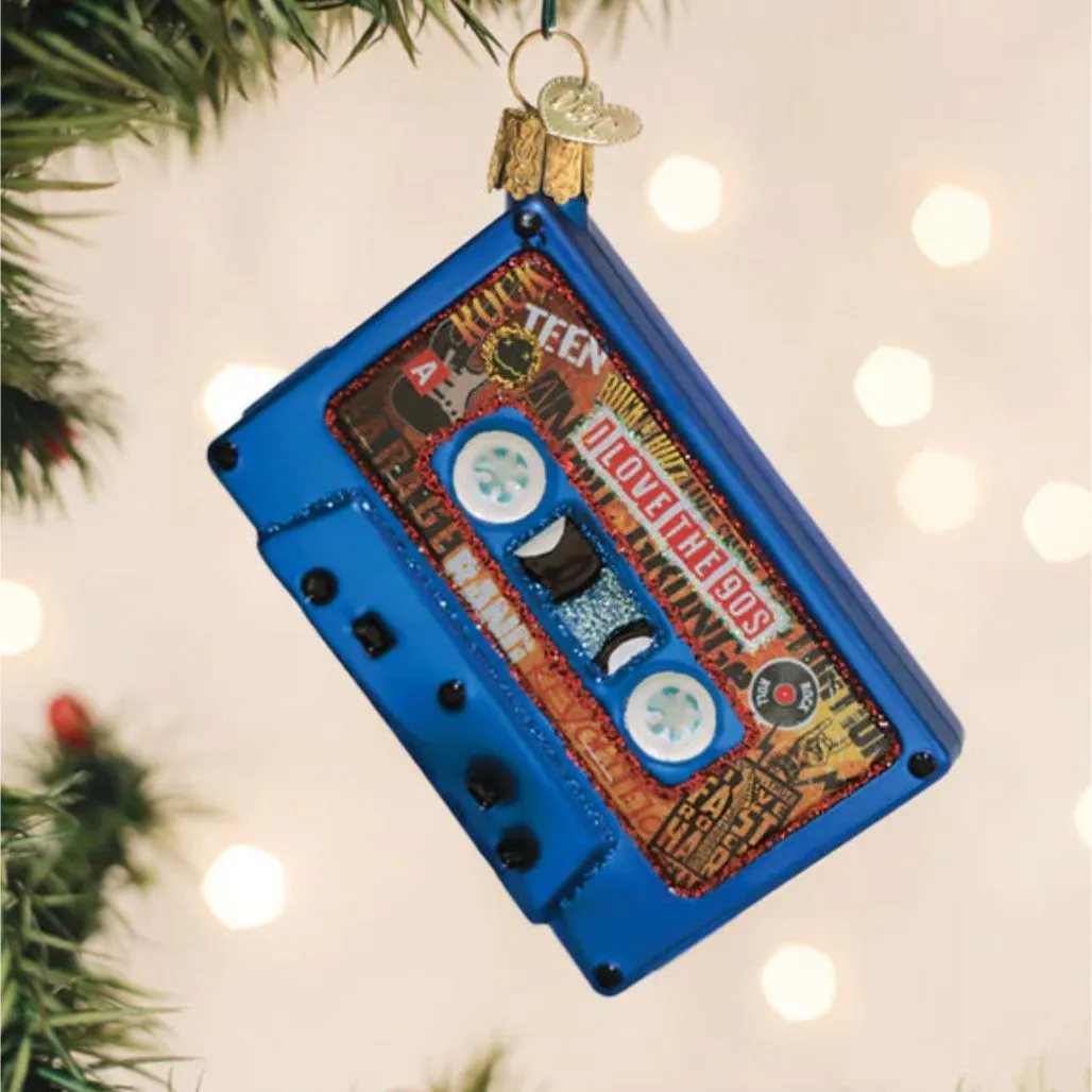 I Love the 90s Cassette Tape Ornament
