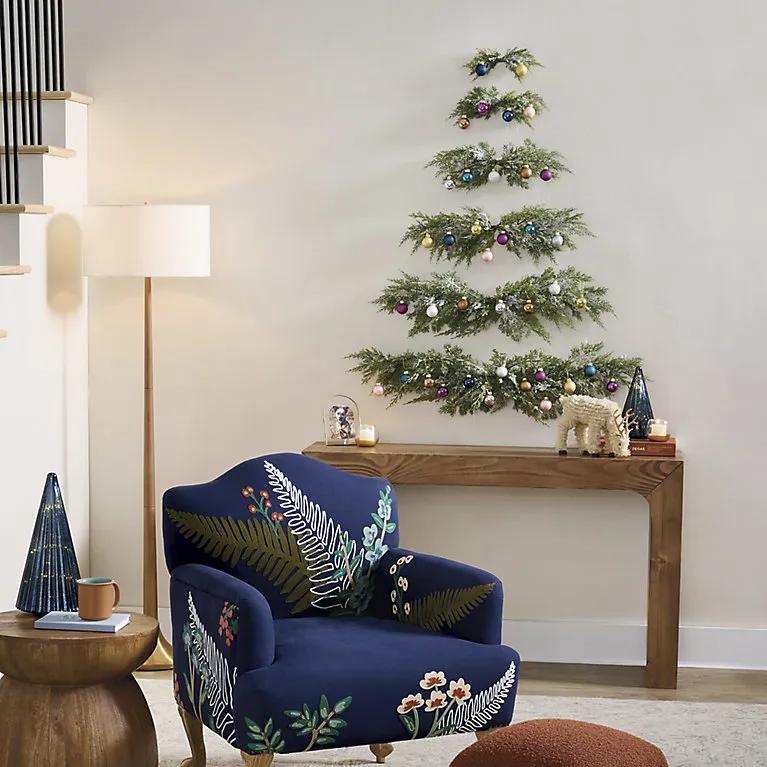 Icy Pine Wall Hanging Tree | Grandin Road