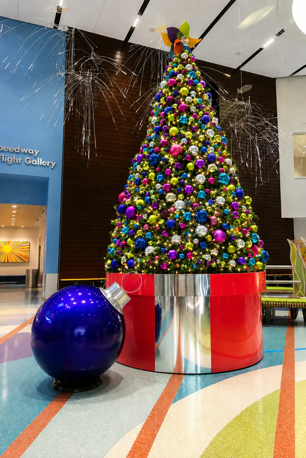 Indoor Deluxe Pre-Decorated Tower Tree - Giant Trees