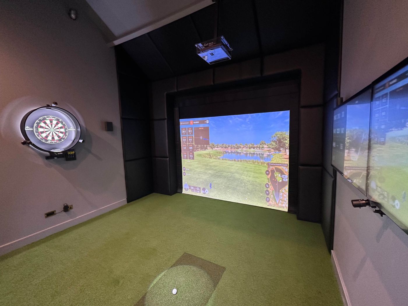 Innovative Trackman io Garage Conversion - Warwickshire - Golf Tech Systems