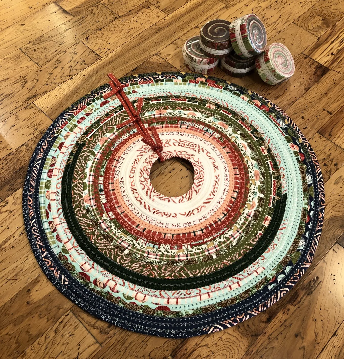Jelly Roll Tree Skirt