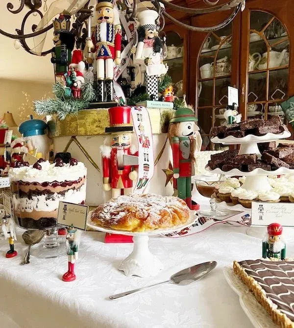 JRL Interiors — Nutcracker Sweets Holiday Dessert Party Open House