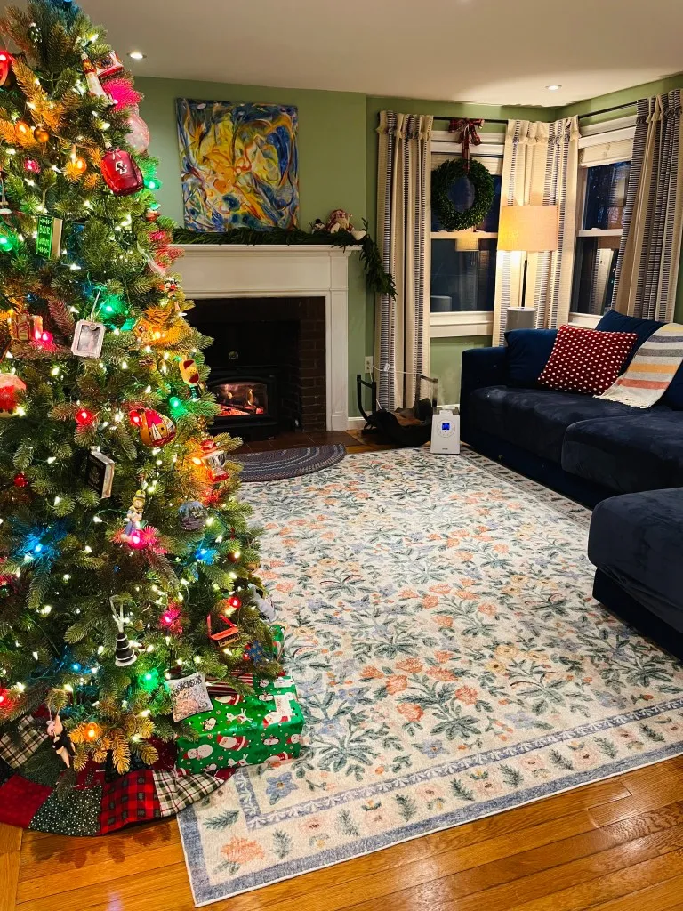 King of Christmas Royal Fir Slim Artificial Christmas Tree Review – Bookworm Cottage Style
