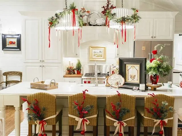 Kitchen Christmas Decorations: How to Decorate Your Kitchen for Christmas |  Food Network