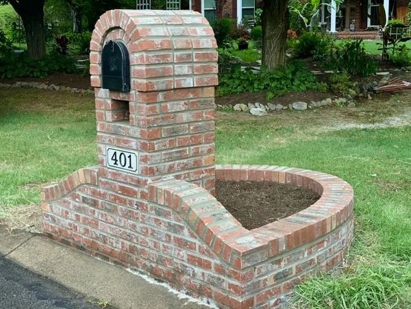 LaGreen's Masonry Company - Brick Mailbox, Round Top Brick Mailboxes, Brick Mailbox Designs