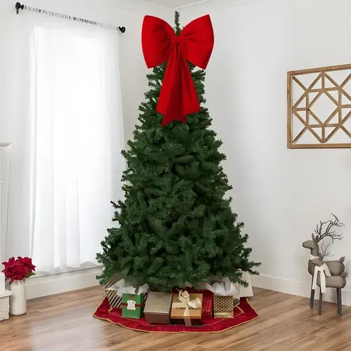 Large Wine Red Christmas Tree, Christmas Decoration | MercadoLivre