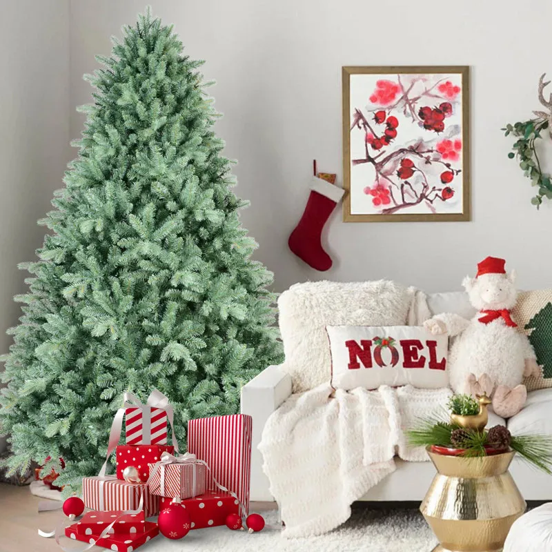 Latitude Run® Stunning Blue-green Christmas Tree Easy Setup With Pvc + Pe  For Modern Holiday Elegance - Wayfair Canada