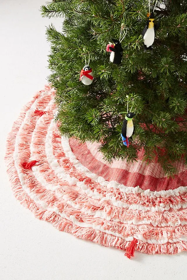 Layered Loops Tree Skirt | AnthroHome