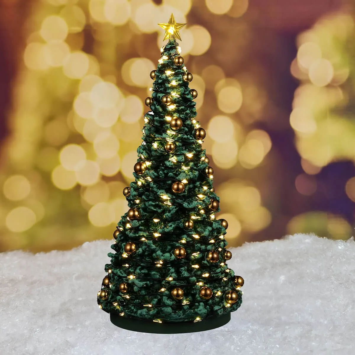 Lemax Christmas Village Tree Multi Light Fir Tree Illuminated Lemax Tree,  In 94522