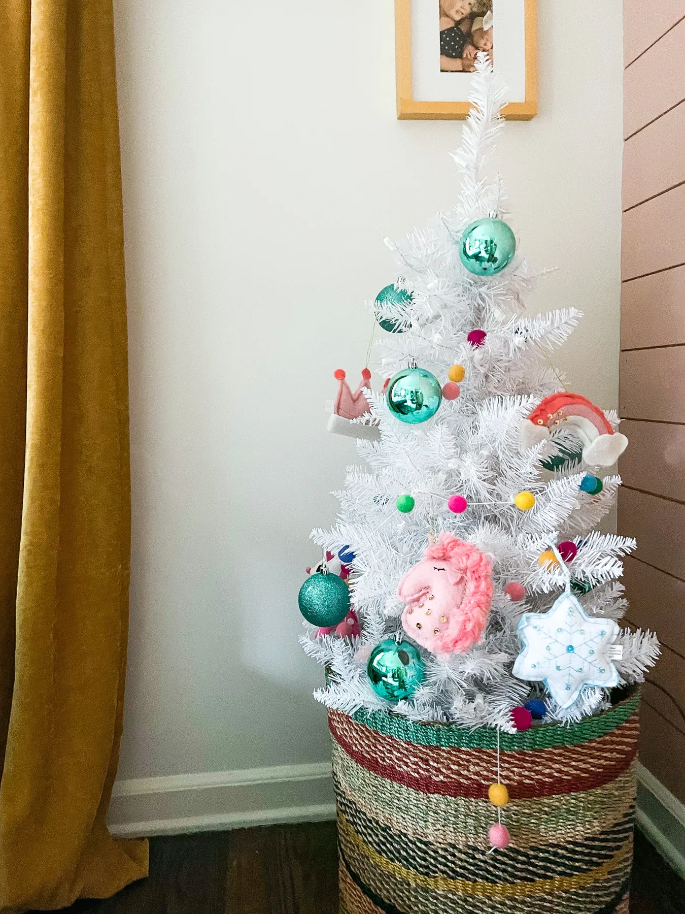 Little Girl's Christmas Bedroom! • Mindfully Gray