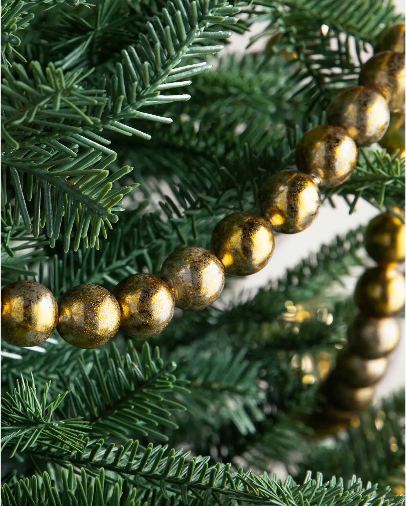 Lot Of 13! Elegant Christmas Tree Beaded Dangle Ornaments Amber & Gold  Color Lot of 3