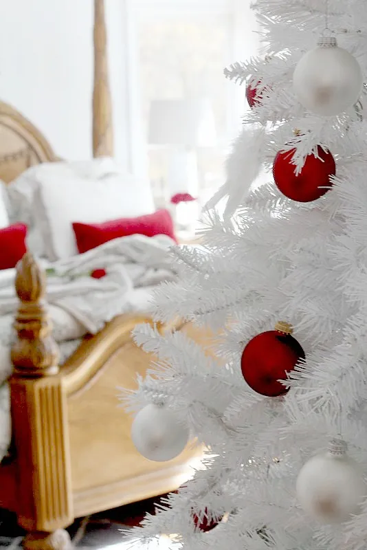 Magical White Christmas Tree - Duke Manor Farm by Laura Janning