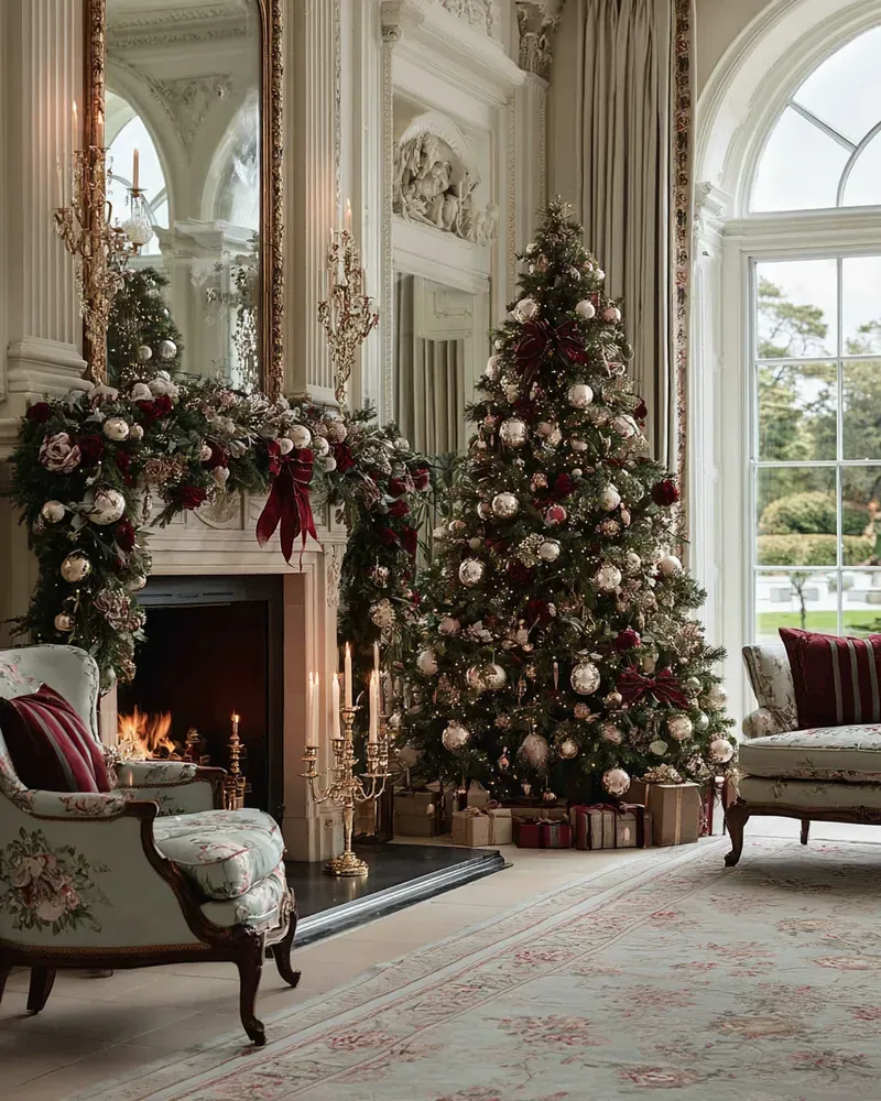 Maximalist Christmas Explosion: Bold Patterns for a Glamorous Holiday! 💖