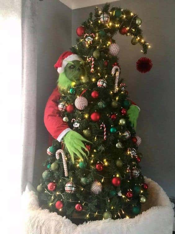 Mean, Green, And Obscenely Festive: Grinch Tree Ideas That'll Steal  Christmas (and Hearts) - Penny Pinchin' Mom