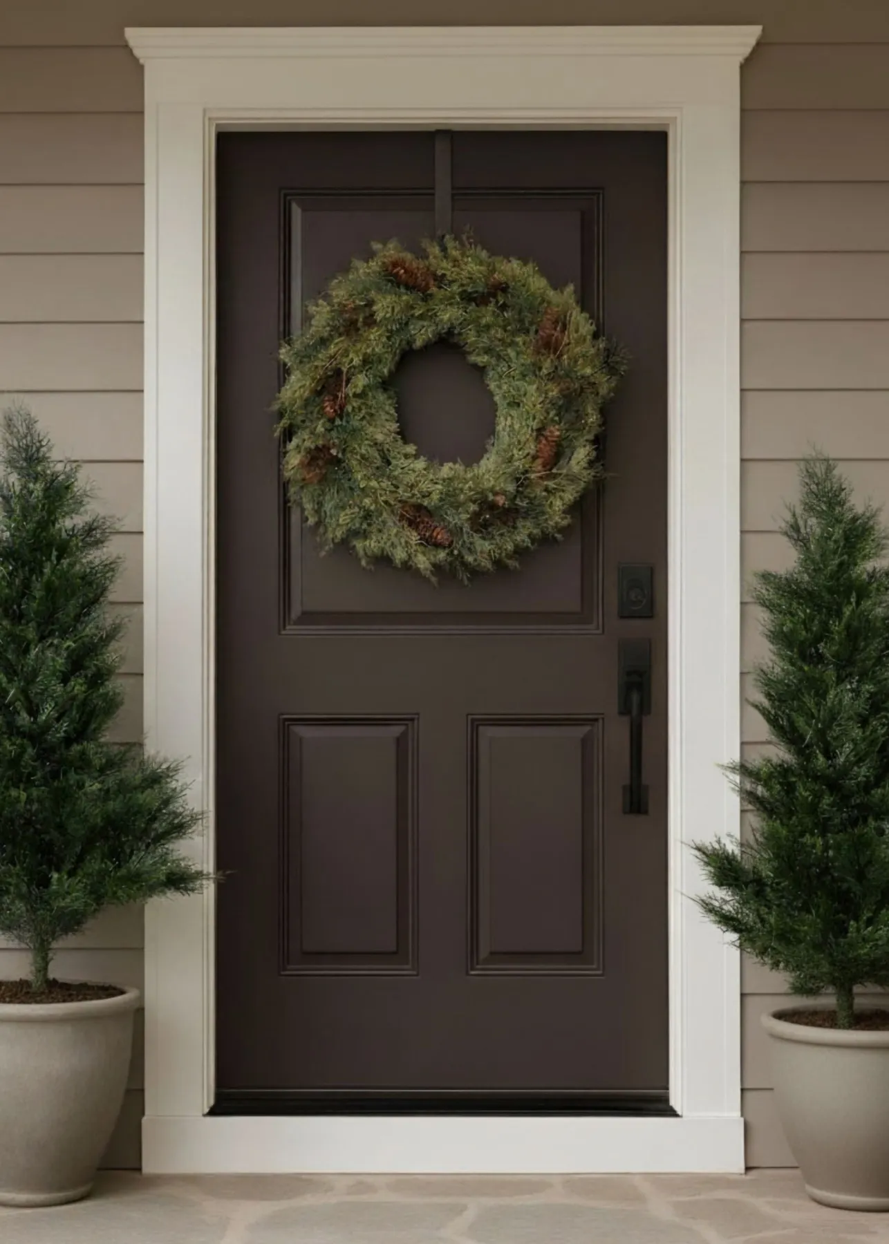 Melrose Pine and Pinecone Wreath 22'D