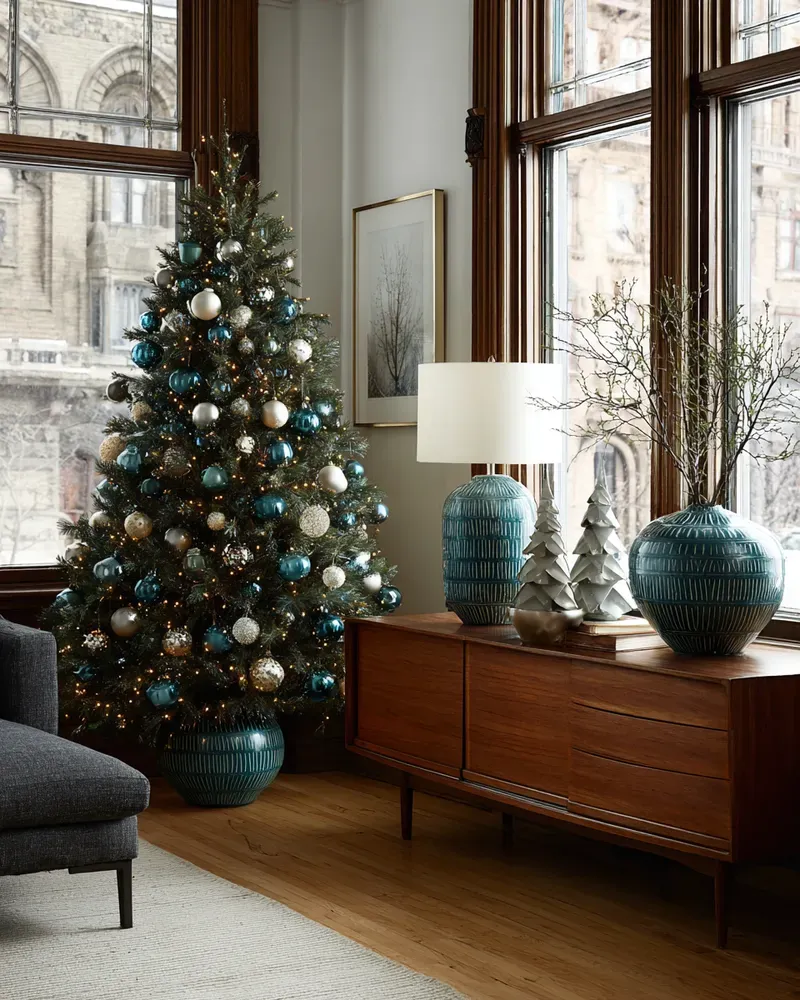 🎁 Midcentury Christmas Vignette Ideas: Cozy Corners & Retro Charm! ✨