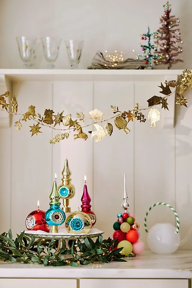 Mini Tinsel Trees, Set of 3 | Terrain
