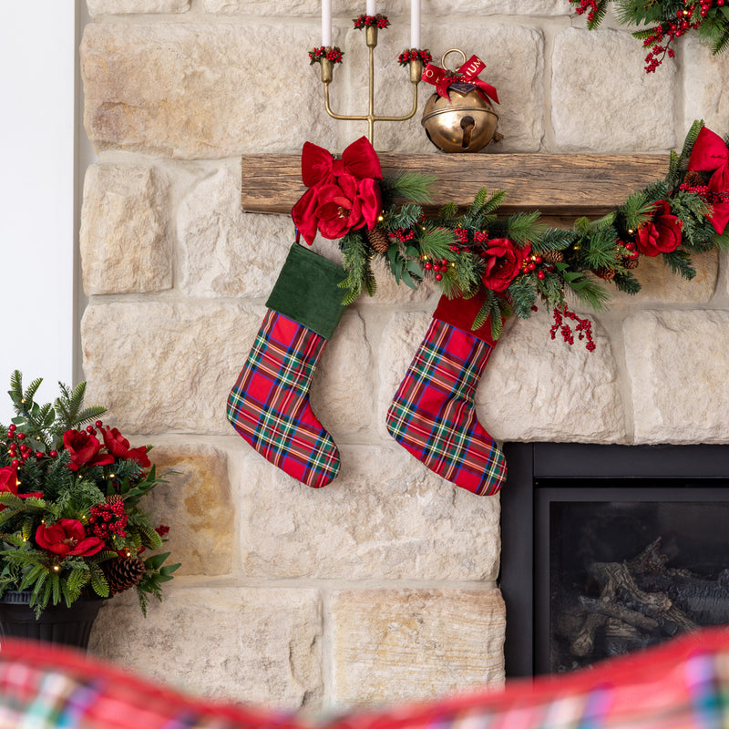 Mirrored Gold Star on Stand | Christmas Decor Accent
