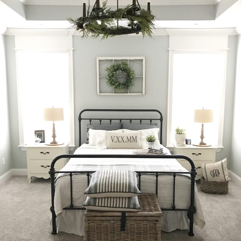 modern farmhouse master bedroom reveal and reasons why I love my mattress