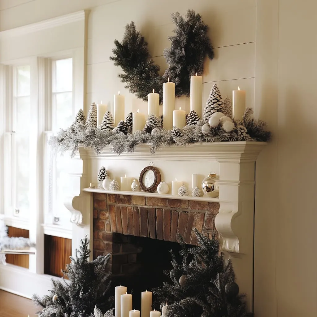 Modern Stylish Christmas Mantel Decorating Ideas Made Easy