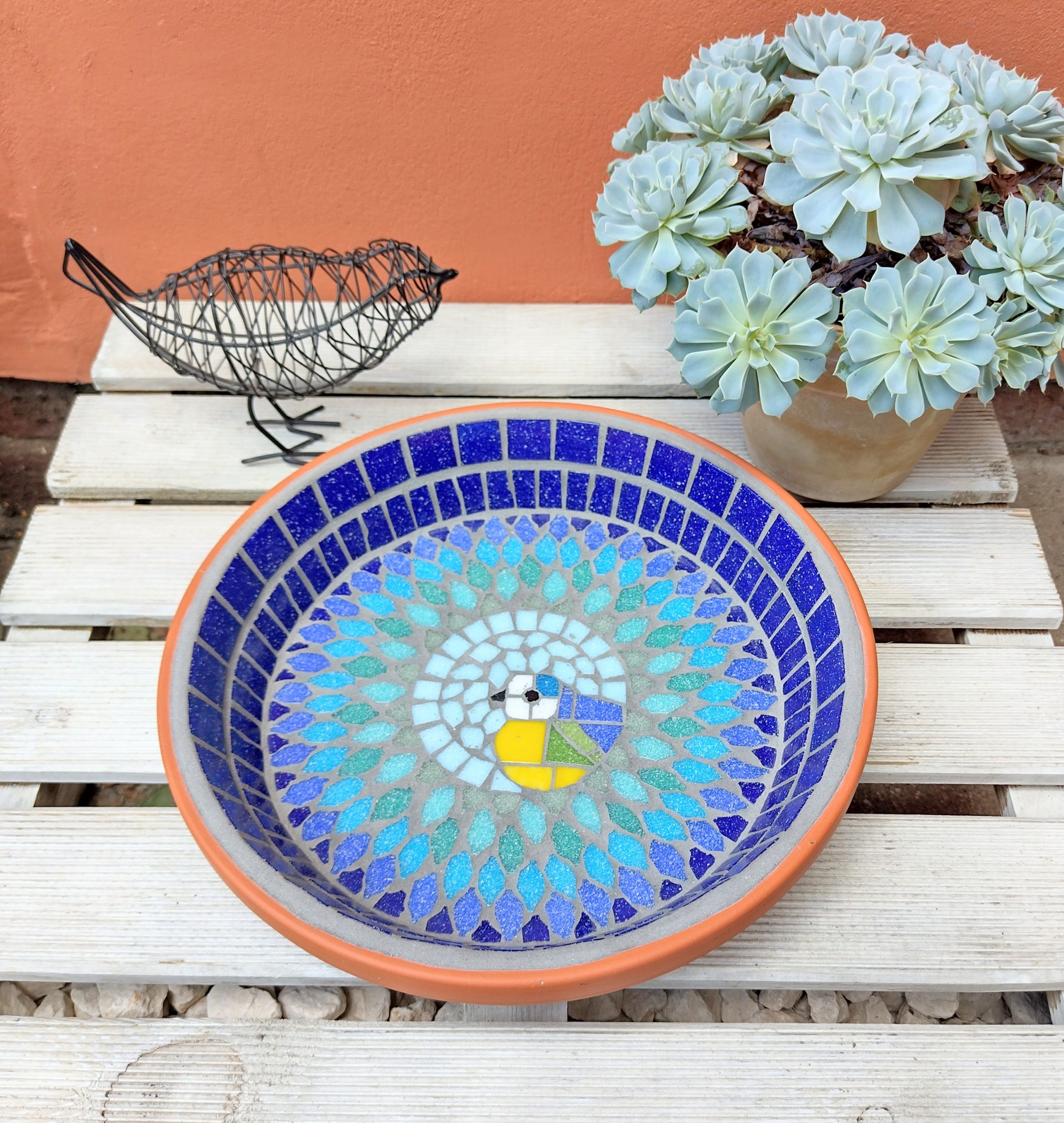 Mosaic Bird Baths | Josara