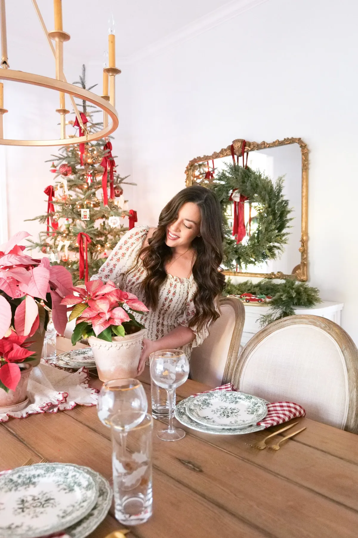 My Dining Room Decor For Christmas: How I Made My Dining Room Festive — Amanda Warren