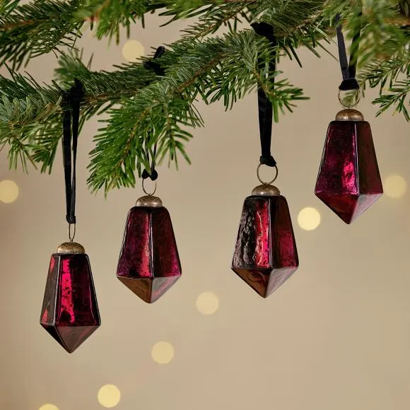 Nkuku Ratnam Baubles - Ruby - Large (... | Seymour's Home