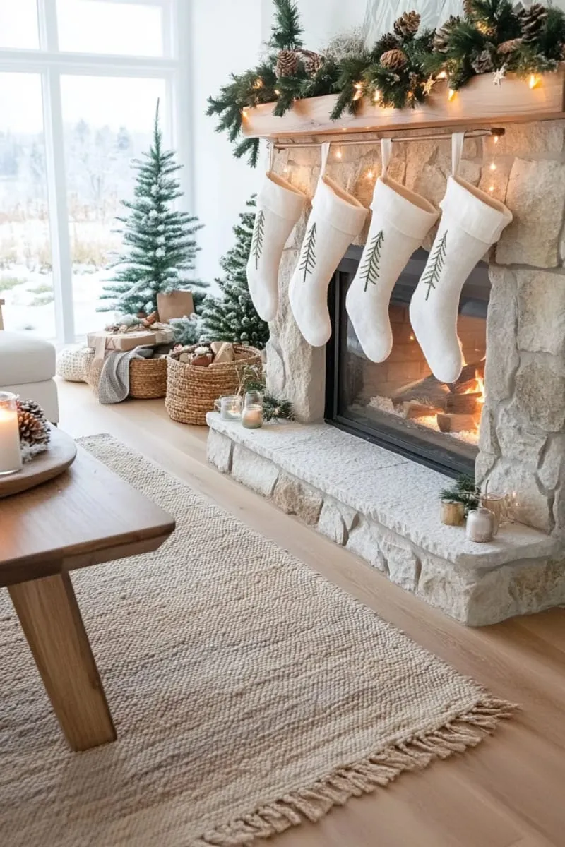 Nordic Christmas Decorations Scandinavian Tree Skirt My Simple Nordic Christmas Tree Twelve On Main