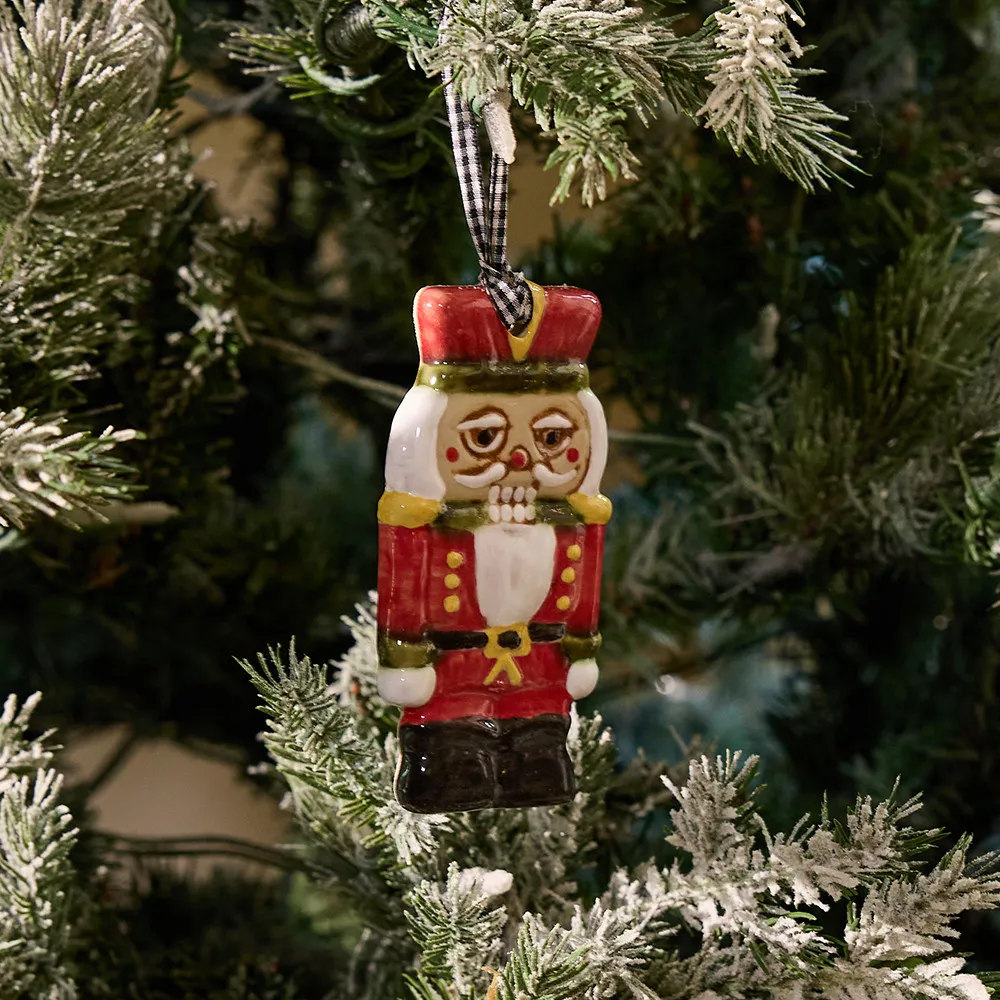 Nutcracker Ornament - Stoneware & Co.