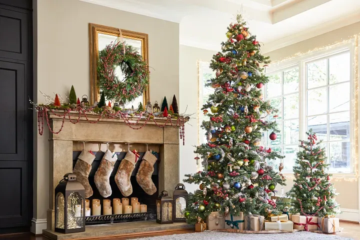 Old Fashioned Christmas Innovative Tree Decorations Ideas - Best Rustic Décor Sustainable Balsam Hill