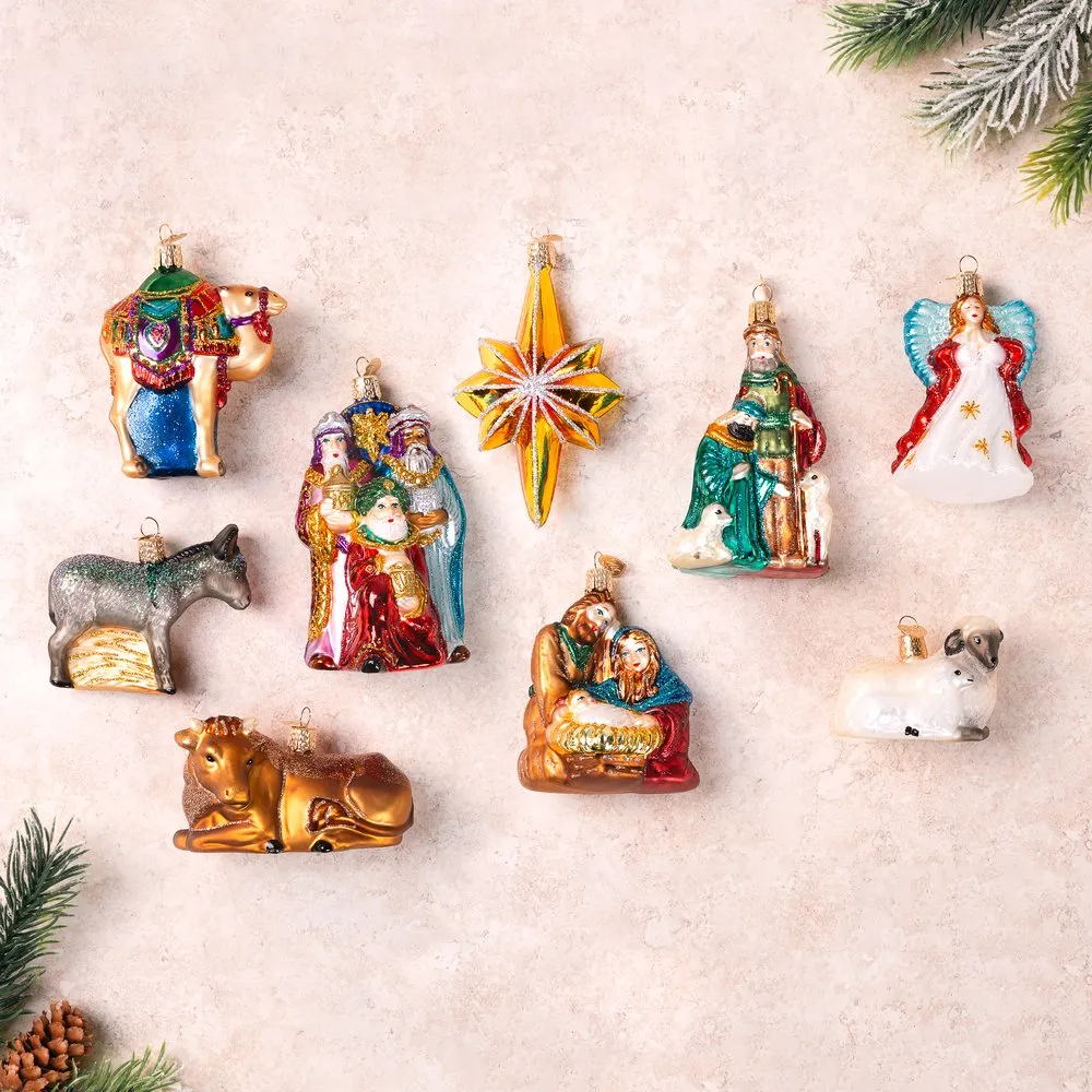 Old World Christmas Nativity Ornaments Collection | The Catholic Company®