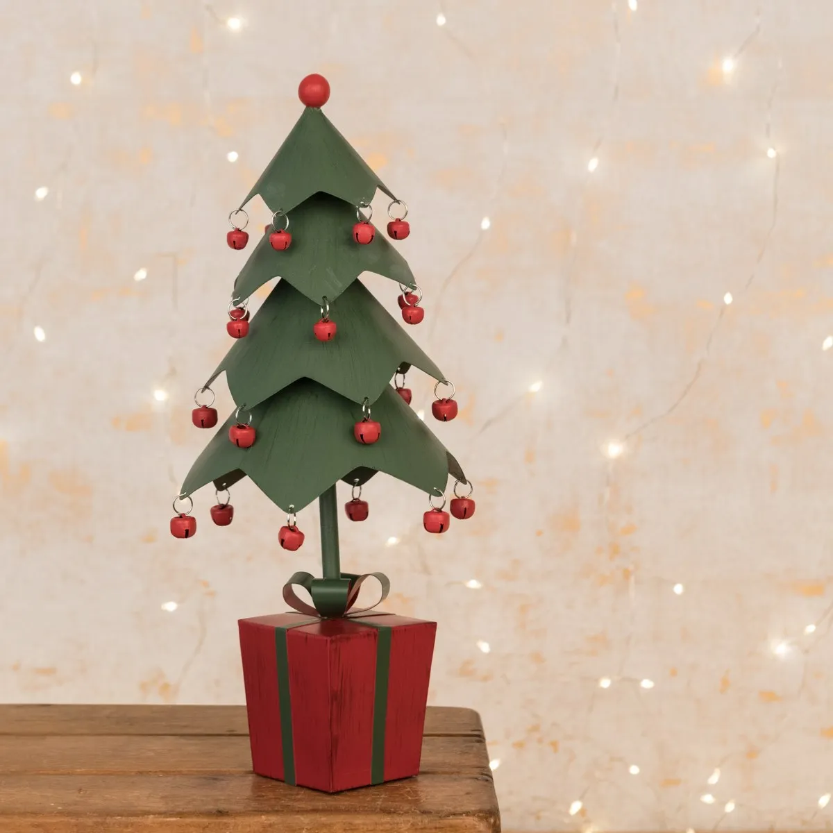 Ornament Small Metal Christmas Tree Tabletop Mini Christmas Tree,Artificial Tabletop Christmas Tree With Lights,Tabletop