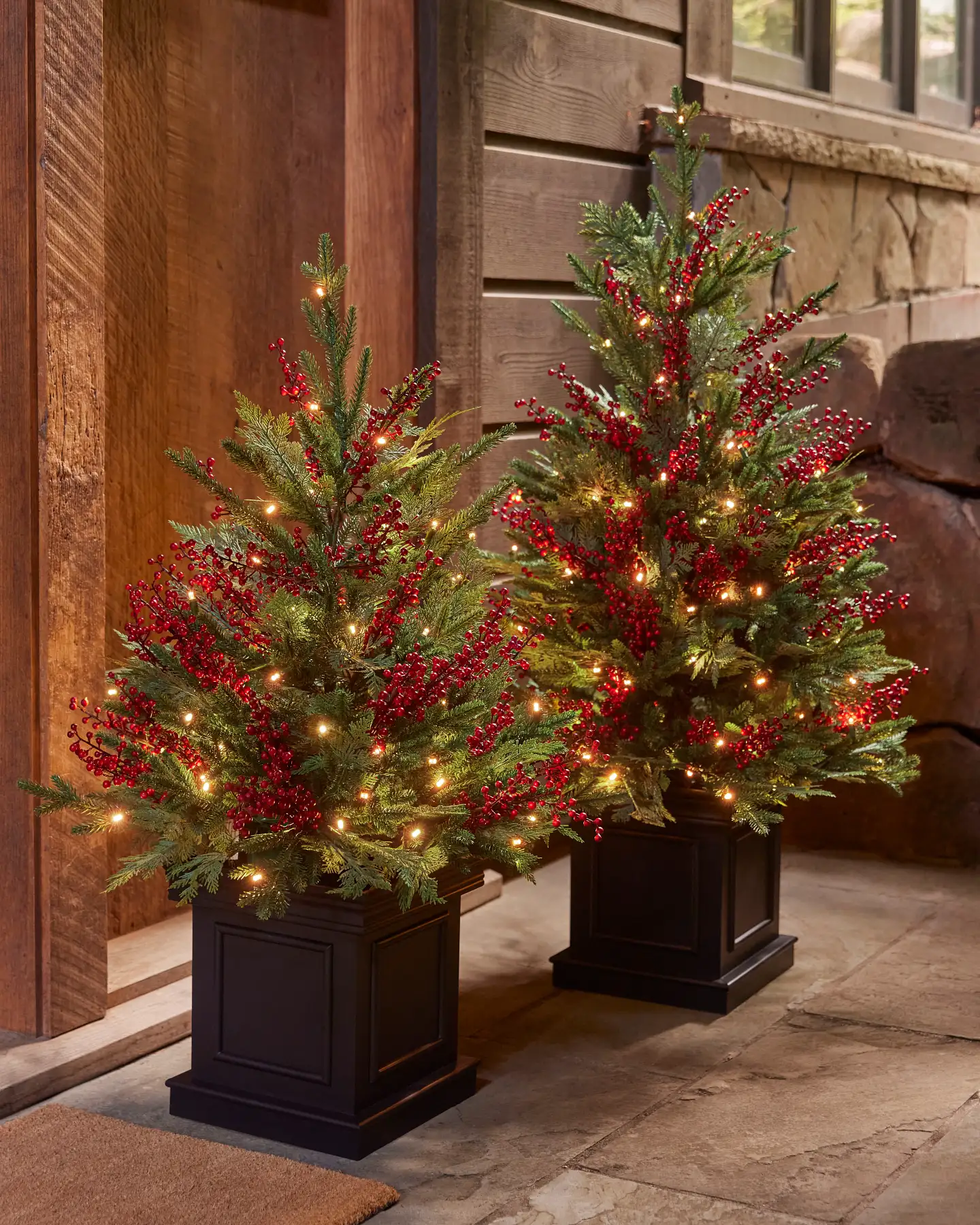 Outdoor Plastic Christmas Trees Outdoor Christmas Trees