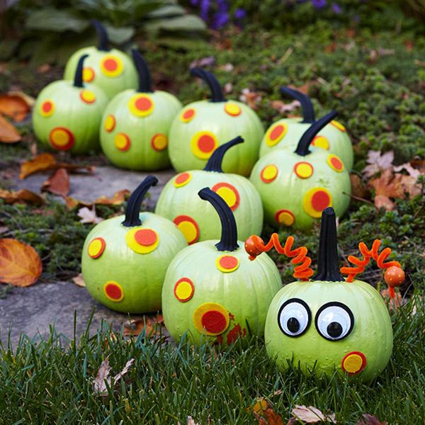 Painted Pumpkin Decor Outdoors 25 Best Outdoor Pumpkin Decorations For Halloween 2023