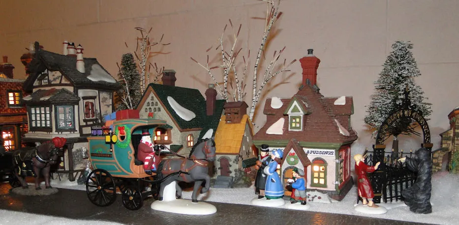 Passion for the Past: My Dept. 56 Dickens Village Display for 2011