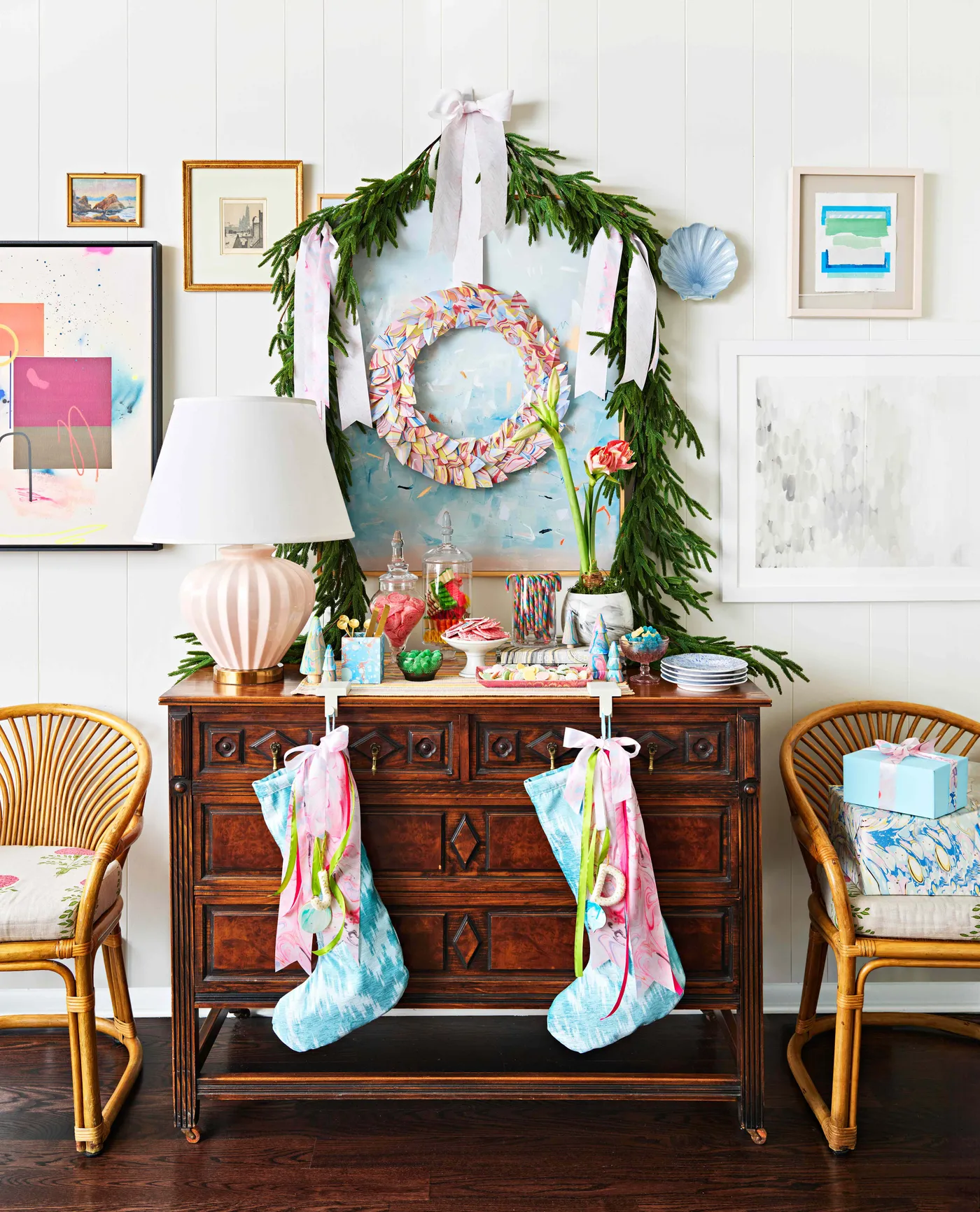 Pastels Are the Surprising Palette That Makes Christmas Extra Sweet