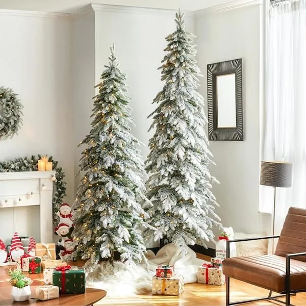 Prelit Christmas Trees - Designer Picks | Foter
