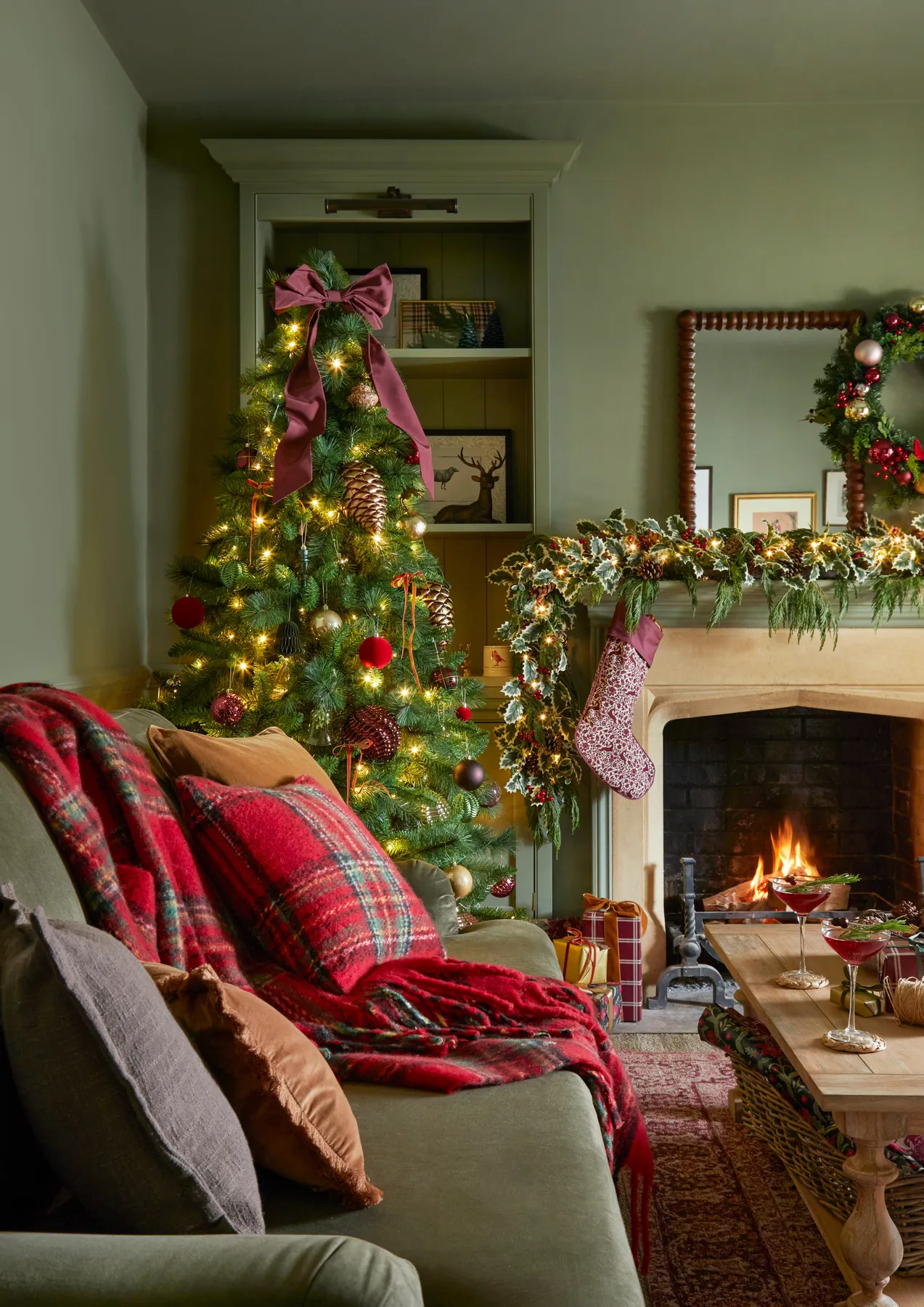 Ralph Lauren Christmas Decor Christmas Heritage It's Official, This Heritage Style Is A Huge Christmas 2025 Decorating Trend