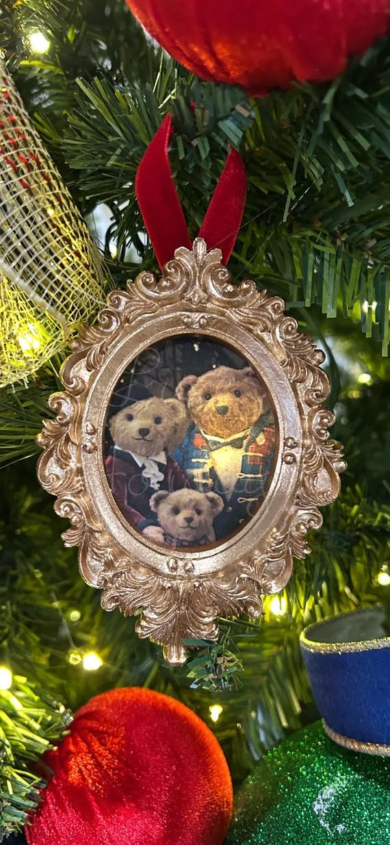 Ralph Lauren Polo Bear Ornament, Christmas, Tree, RL, Polo 🎄Christmas 🎄 Festive Plaid & Gold