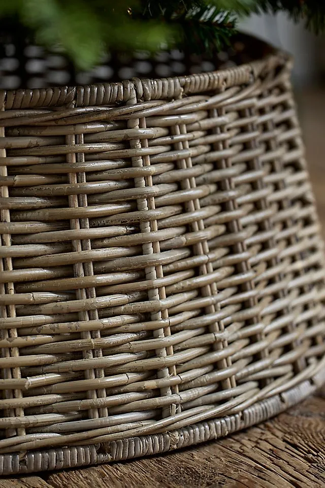Rattan Hinged Tree Collar | AnthroHome