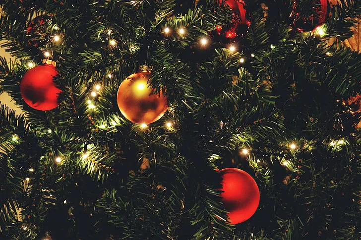 Royalty-Free photo: Christmas Tree Lights | PickPik