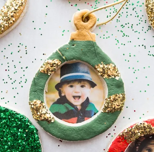 Salt Dough Christmas Tree Ornaments