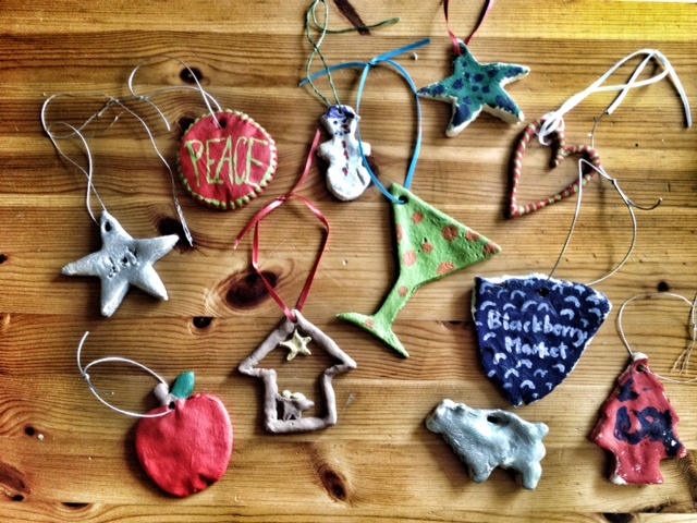 Salt Dough Ornaments and Recipe