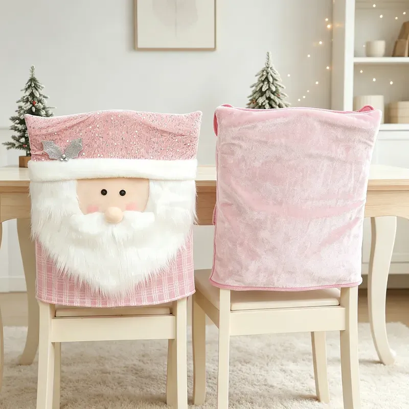 Santa Claus Christmas Chair Cover in Polyester, Festive Christmas Style  Decoration for Holiday Parties - Nihaojewelry Australia