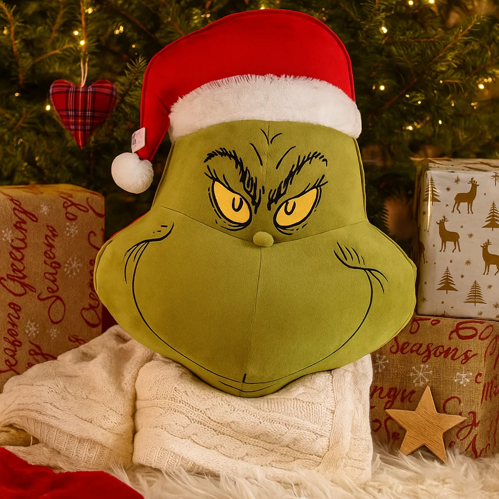 Santa Hat Grinch Santa Jacket The Grinch Range Christmas Tree, Plush, Infinity Lights, Table